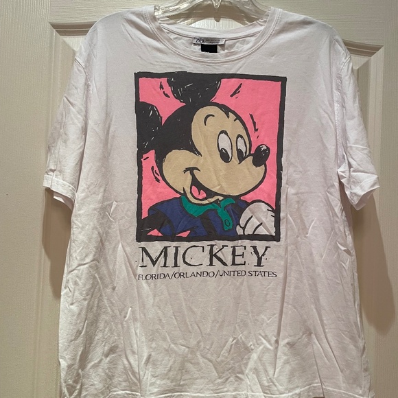 Zara Mickey Tee - Picture 1 of 2